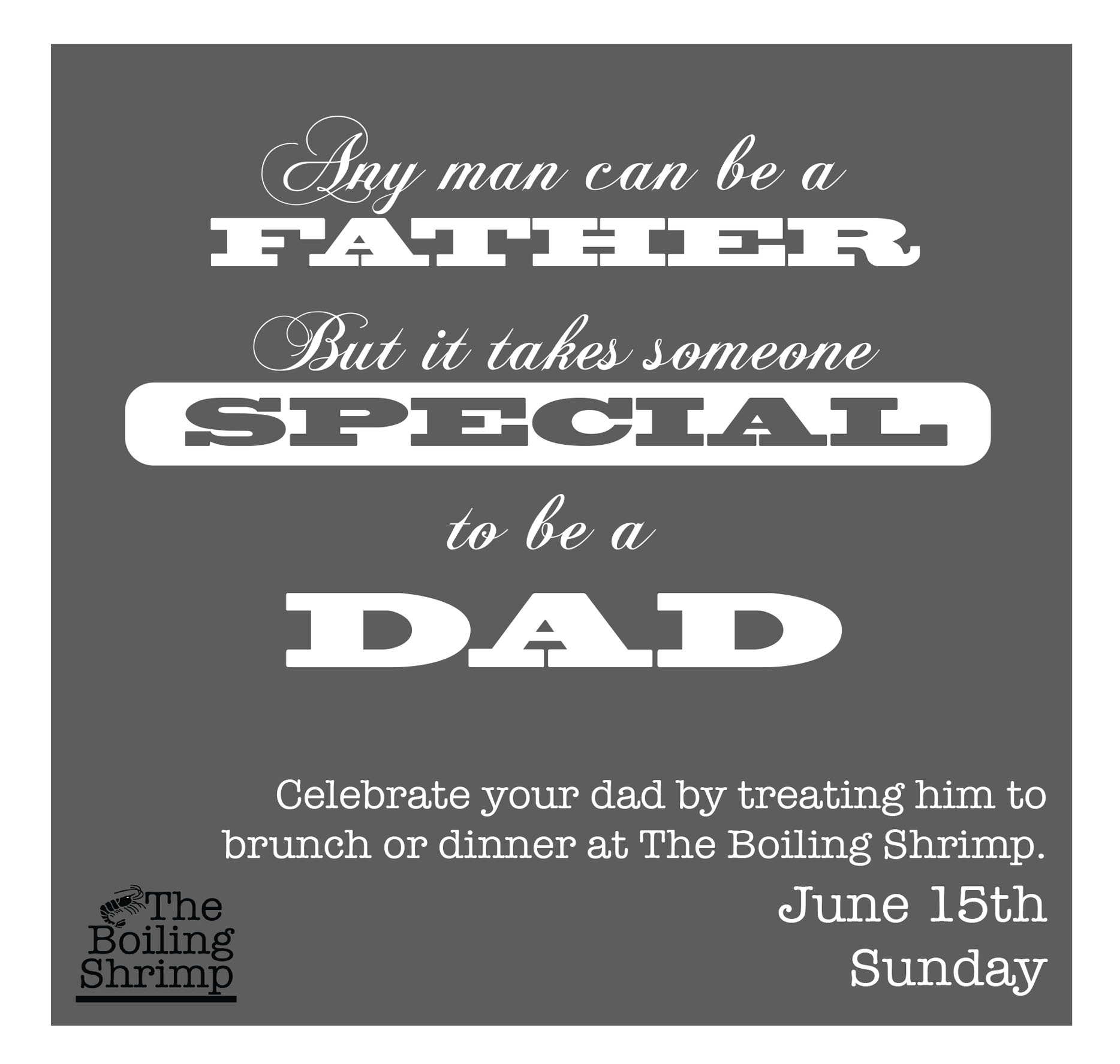 Fathers day Promo